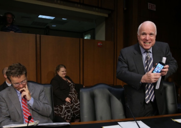Jane Devine: McCain's Syria poker shows immorality