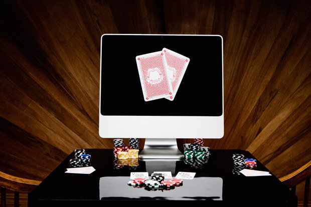 A key point in five card stud poker