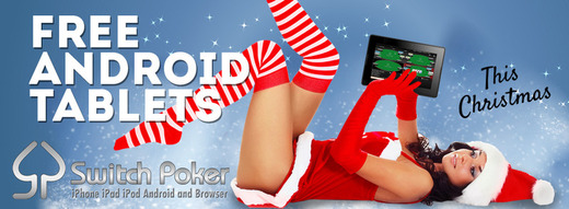 Switch Poker Giving Away Android Tablets For Christmas