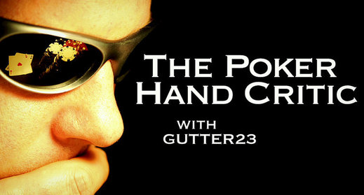 The Poker Hand Critic: Turning Your Hand With Showdown Value Into A Bluff
