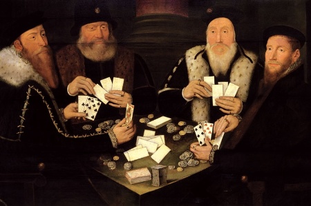 Show your cards: academic players on poker's draw