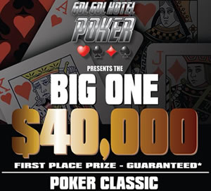 Road trip to Gol Gol for the BIG ONE $40K Poker Classic this July