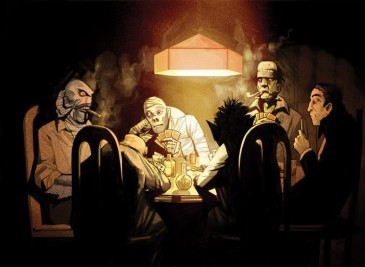 It's Always Halloween at the Poker Tables
