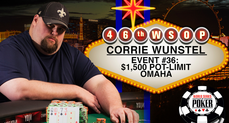 Corrie Wunstel Wins World Series of Poker $1500 Pot-Limit Omaha