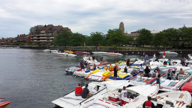 Powerboats took to the waters for the 24th Annual Buffalo Poker Run