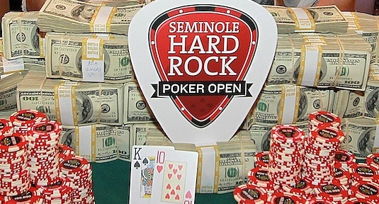 $5 Million Guaranteed Seminole Hard Rock Poker Open Main Event Begins Saturday