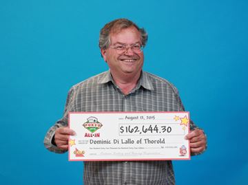 Thorold man wins Poker Lotto jackpot