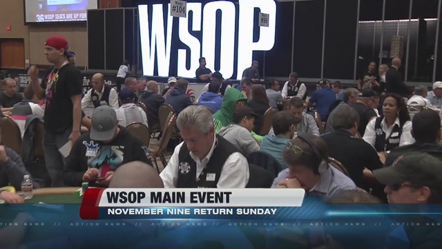 World Series of Poker Main Event coming up Sunday