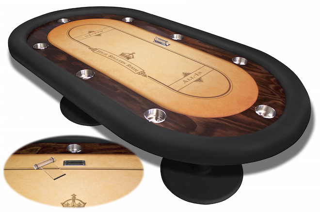 A Custom Table from ProCaliber Poker Makes Our #1 Holiday Gift
