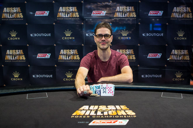 2016 Aussie Millions Poker Championship Day 3: James Obst Wins First Ring