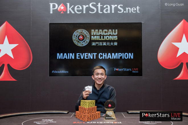Alvan Zheng Wins 2016 Macau Millions, the Largest Event in Macau Poker History