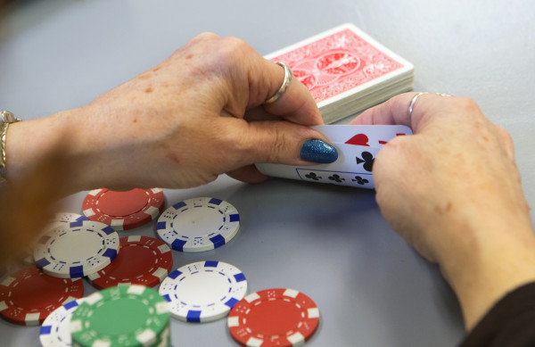 Poker players raise money for charity at Hampden Kiwanis