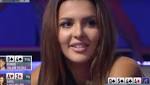 Watch a former Miss Universe contestant destroy a poker pro with a brilliant bluff