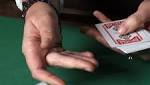 A poker streamer bravely folds pocket Aces