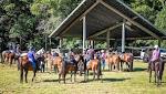 Poker run on horses saddles up success