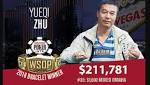 Yueqi Zhu Wins 2018 World Series of Poker $1500 Mixed Omaha Eight-or-Better Event