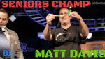 World Series of Poker Seniors Event Winner: Matt Davis