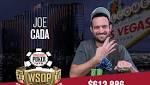 Joe Cada Follows Up Main Event Final Table With Fourth Career World Series of Poker Bracelet