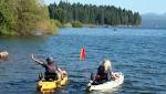 Poker Paddle fundraiser on Lake Almanor