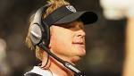 Raiders Jon Gruden can't keep poker face discussing Obi Melifonwu's absence