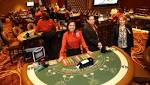 Blue Chip's poker room gets players in a holiday mood