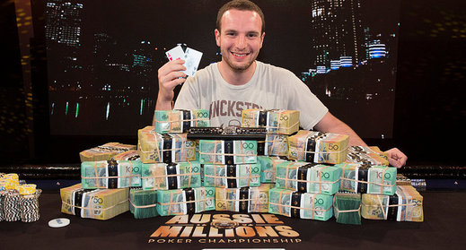 Ami Barer Wins The 2014 Aussie Millions Main Event