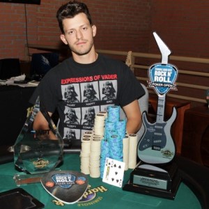 Matt Waxman Negotiates Title in “Rock 'n' Poker Open” Main Event