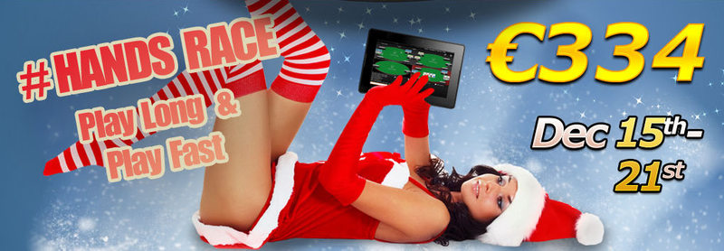 Switch Poker Kicks Off Final Third Of €1000 Xmas Competition