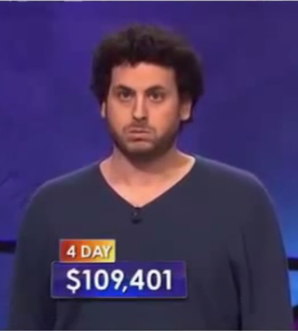 Former Poker Pro Alex Jacob Challenged On Fourth Jeopardy Appearance