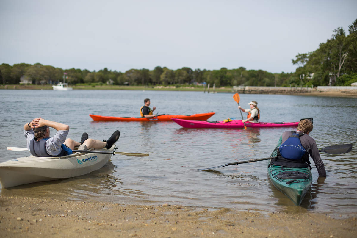 Kayakers take a run at becoming this year's poker run champ