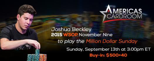 2015 World Series of Poker November Nine Finalist to Play the Million Dollar …