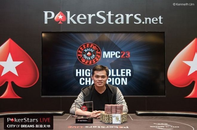 James Chen Wins Macau Poker Cup 23 High Roller for $220000