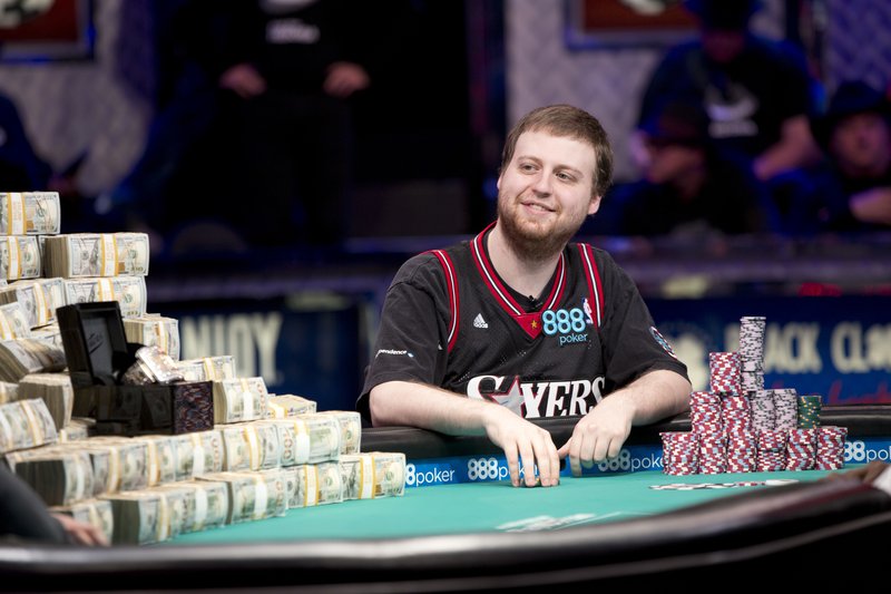 Who was that guy that won the poker championship and why was he wearing a …