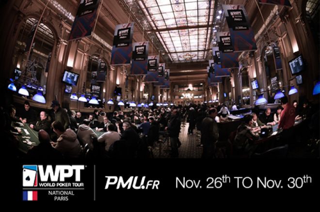 Don't Miss World Poker Tour National Paris Taking Place Nov. 20-30