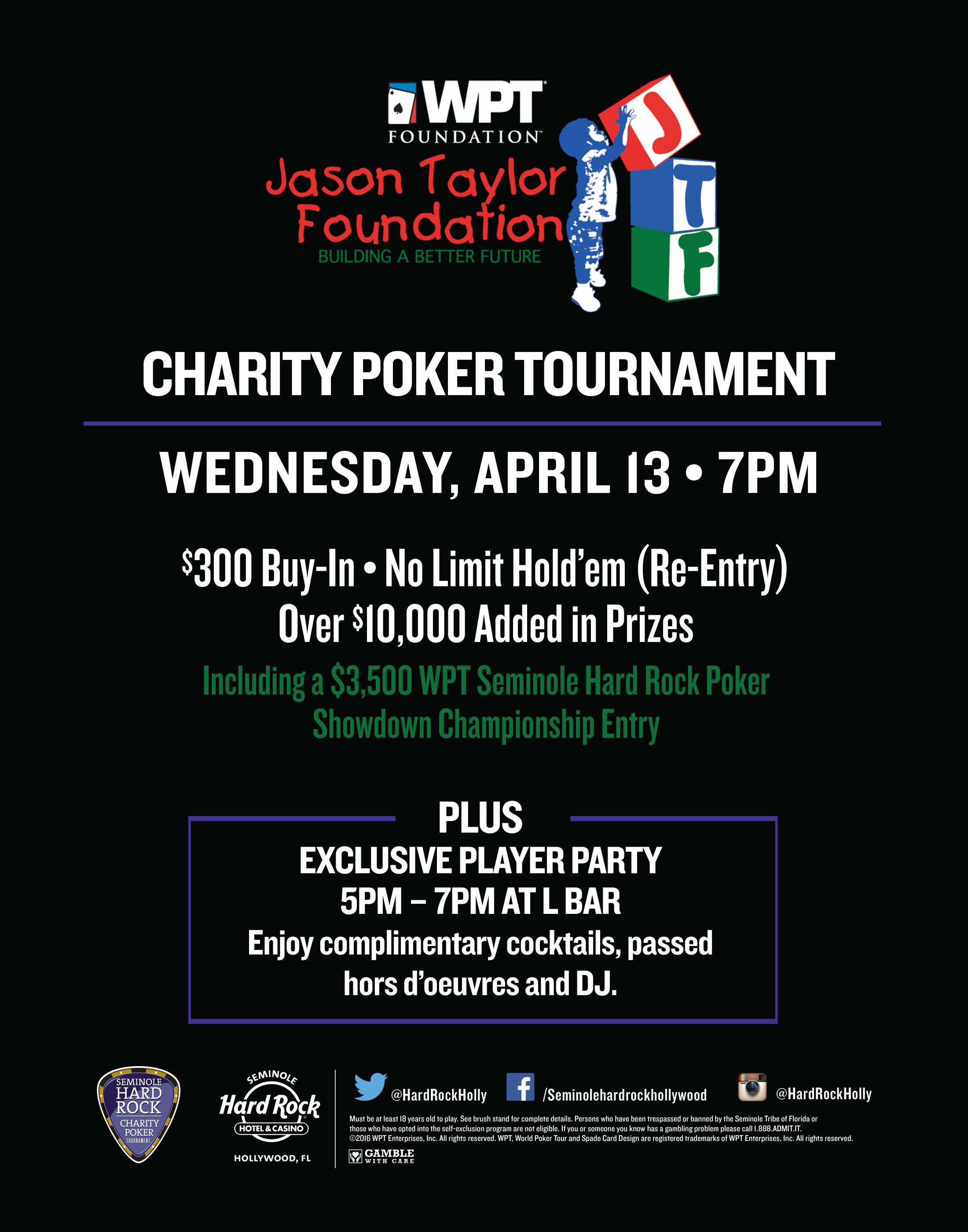 Play Poker With Former Miami Dolphin Jason Taylor